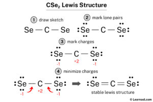CSe2 Lewis structure - Learnool