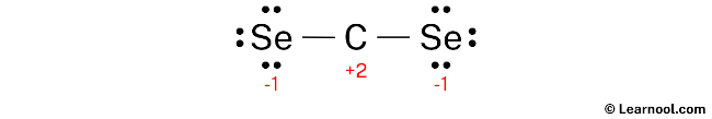 CSe2 Lewis Structure (Step 3)