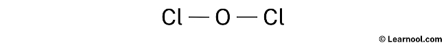 Cl2O Lewis Structure (Step 1)