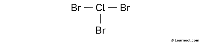 ClBr3 Lewis Structure (Step 1)