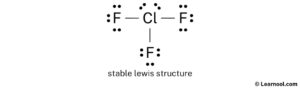 ClF3 Lewis structure - Learnool