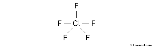 ClF5 Lewis Structure (Step 1)