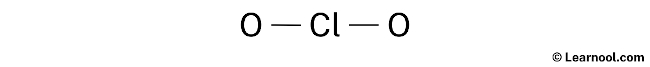 ClO2- Lewis Structure (Step 1)