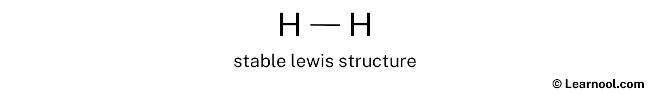 H2 Lewis Structure (Step 1)