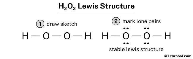 H2O2 Lewis Structure