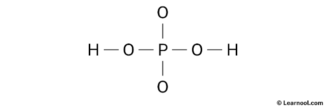 H2PO4- Lewis Structure (Step 1)