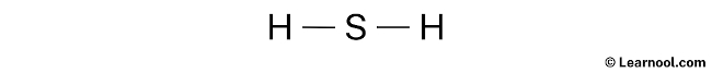 H2S Lewis Structure (Step 1)