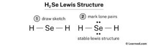 H2Se Lewis structure - Learnool