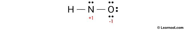 HNO Lewis Structure (Step 3)
