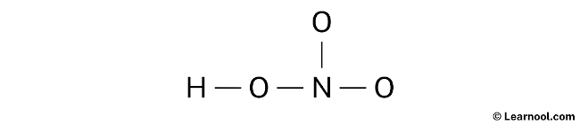 HNO3 Lewis Structure (Step 1)