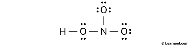 HNO3 Lewis Structure (Step 2)