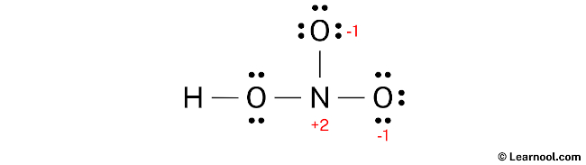 HNO3 Lewis Structure (Step 3)