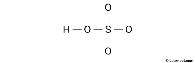 HSO4- Lewis Structure (Step 1)