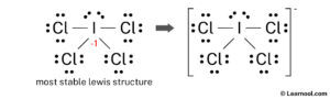 ICl4- Lewis structure - Learnool