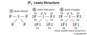 IF4- Lewis structure - Learnool