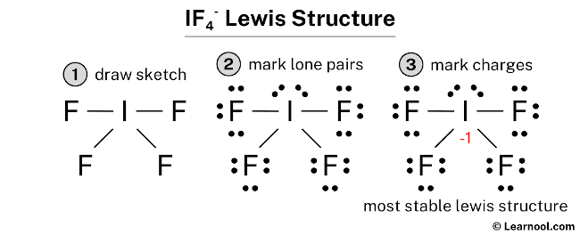 IF4- Lewis Structure