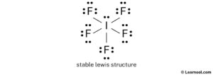 IF5 Lewis structure - Learnool