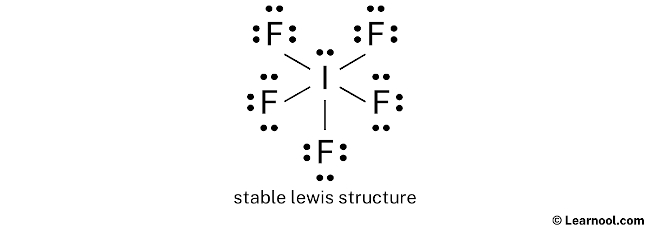 IF5 Lewis Structure (Step 2)
