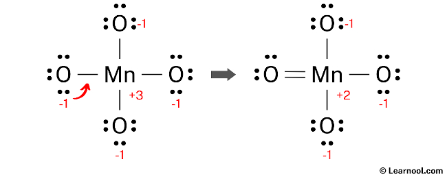 MnO4- Lewis Structure (Step 4)