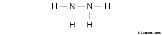 N2H4 Lewis Structure (Step 1)