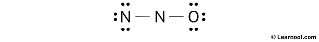 N2O Lewis Structure (Step 2)