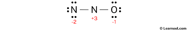 N2O Lewis Structure (Step 3)
