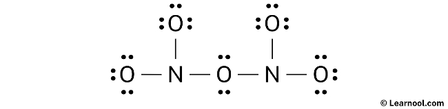 N2O5 Lewis Structure (Step 2)