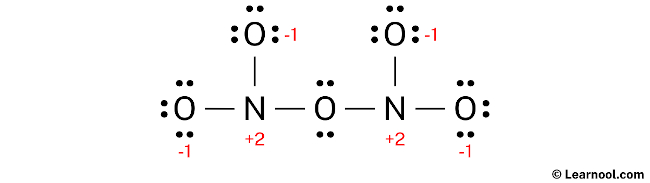 N2O5 Lewis Structure (Step 3)