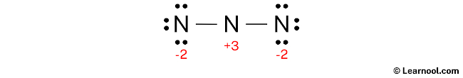 N3- Lewis Structure (Step 3)