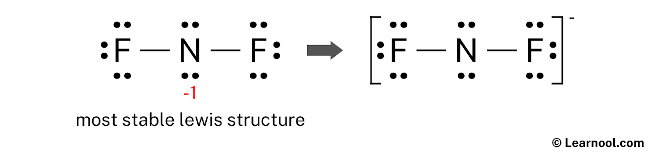 NF2- Lewis Structure (Final)