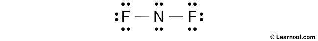 NF2- Lewis Structure (Step 2)