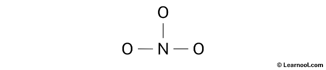 NO3- Lewis Structure (Step 1)