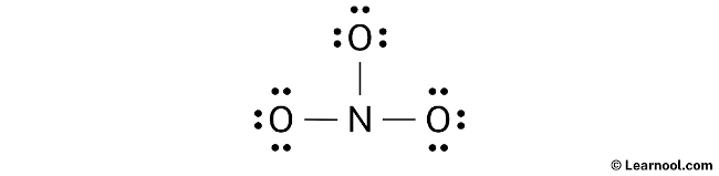 NO3- Lewis Structure (Step 2)
