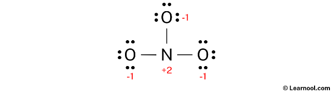 NO3- Lewis Structure (Step 3)