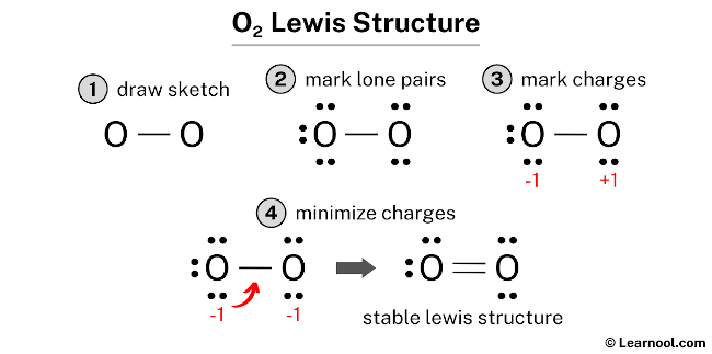 O2 Lewis Structure