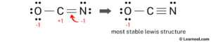 OCN- Lewis structure - Learnool