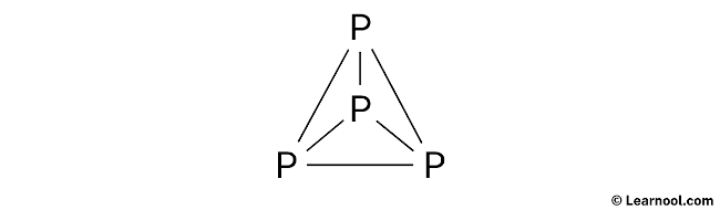 P4 Lewis Structure (Step 1)
