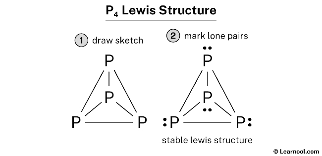 P4 Lewis Structure
