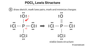 POCl3 Lewis structure - Learnool