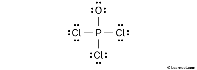 POCl3 Lewis Structure (Step 2)