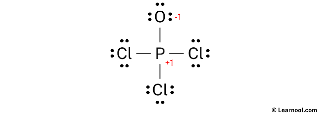 POCl3 Lewis Structure (Step 3)