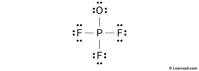 POF3 Lewis Structure (Step 2)