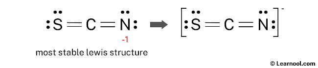 SCN- Lewis Structure (Final)