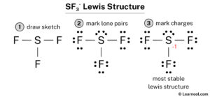 SF3- Lewis structure - Learnool