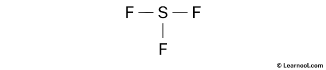 SF3- Lewis Structure (Step 1)
