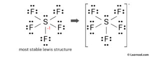 SF5- Lewis structure - Learnool