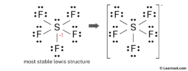 SF5- Lewis Structure (Final)
