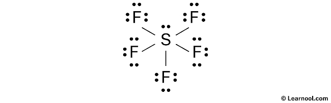 SF5- Lewis Structure (Step 2)