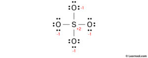 SO42- Lewis structure - Learnool