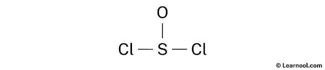 SOCl2 Lewis Structure (Step 1)